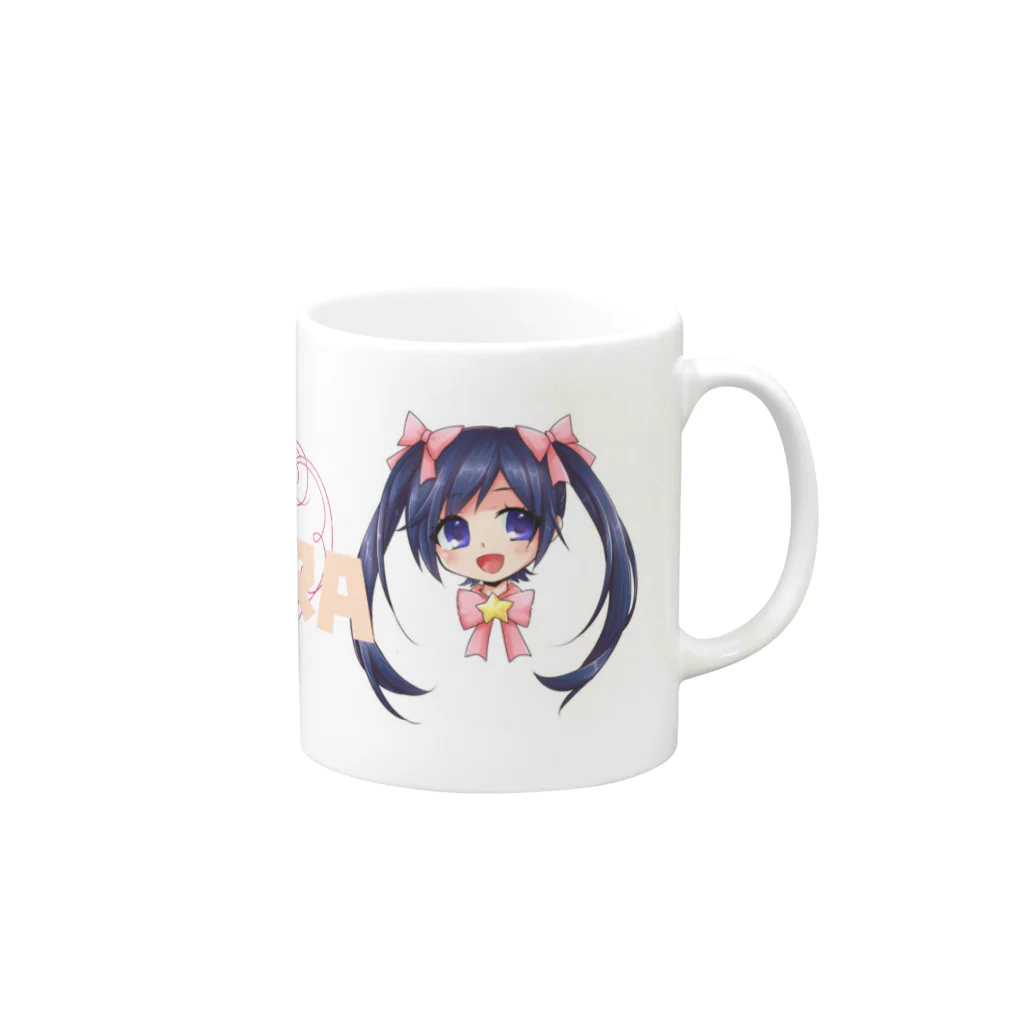 じぇみなのきらら Mug :right side of the handle