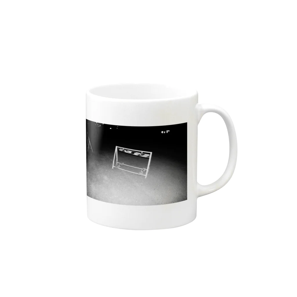 宮野祐のalone Mug :right side of the handle