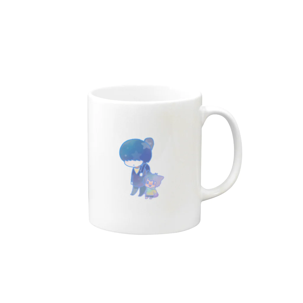 とめおにぎりのおさんぽそうちゃん Mug :right side of the handle