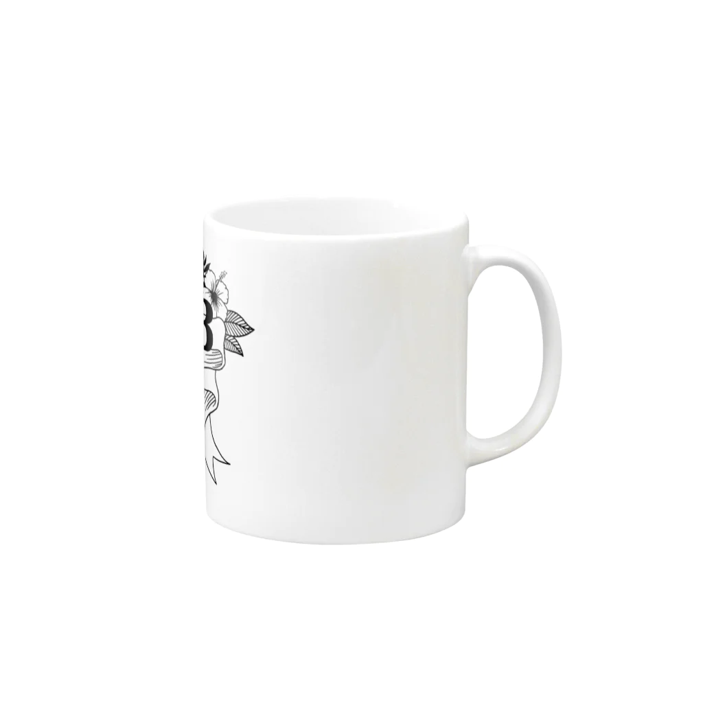 RnTaTTooのR.O.B original Mug :right side of the handle