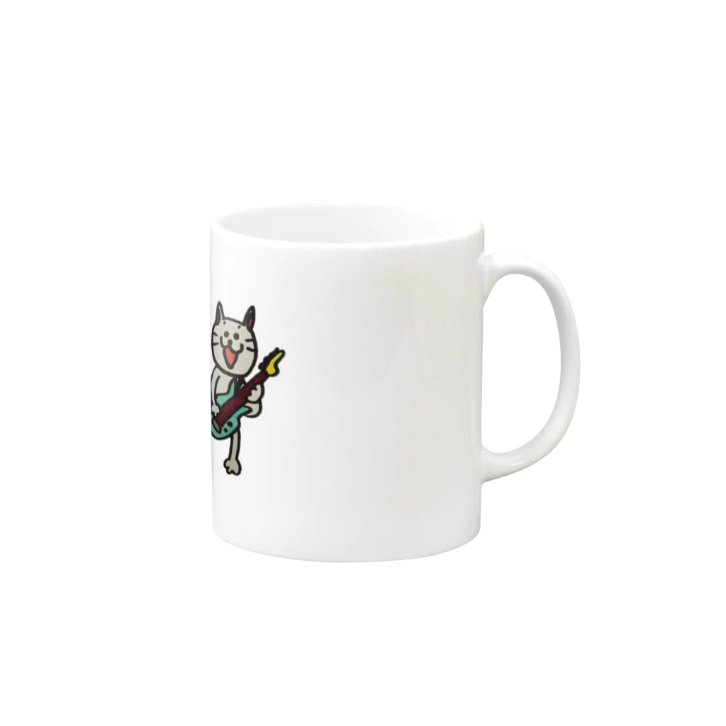 pirorinendoのにゃーでぃーず Mug :right side of the handle