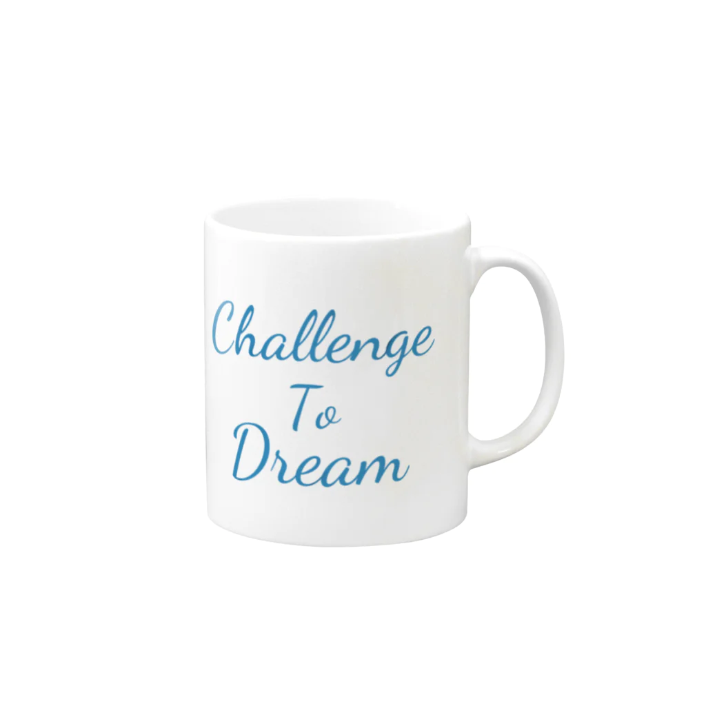 R.I_99のChallenge To Dream マグカップの取っ手の右面