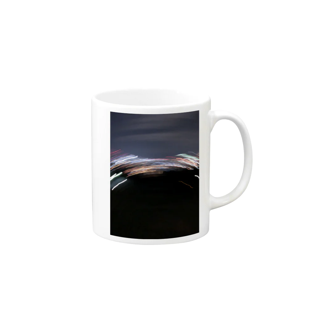 kou_as_keのlighting rainbow Mug :right side of the handle