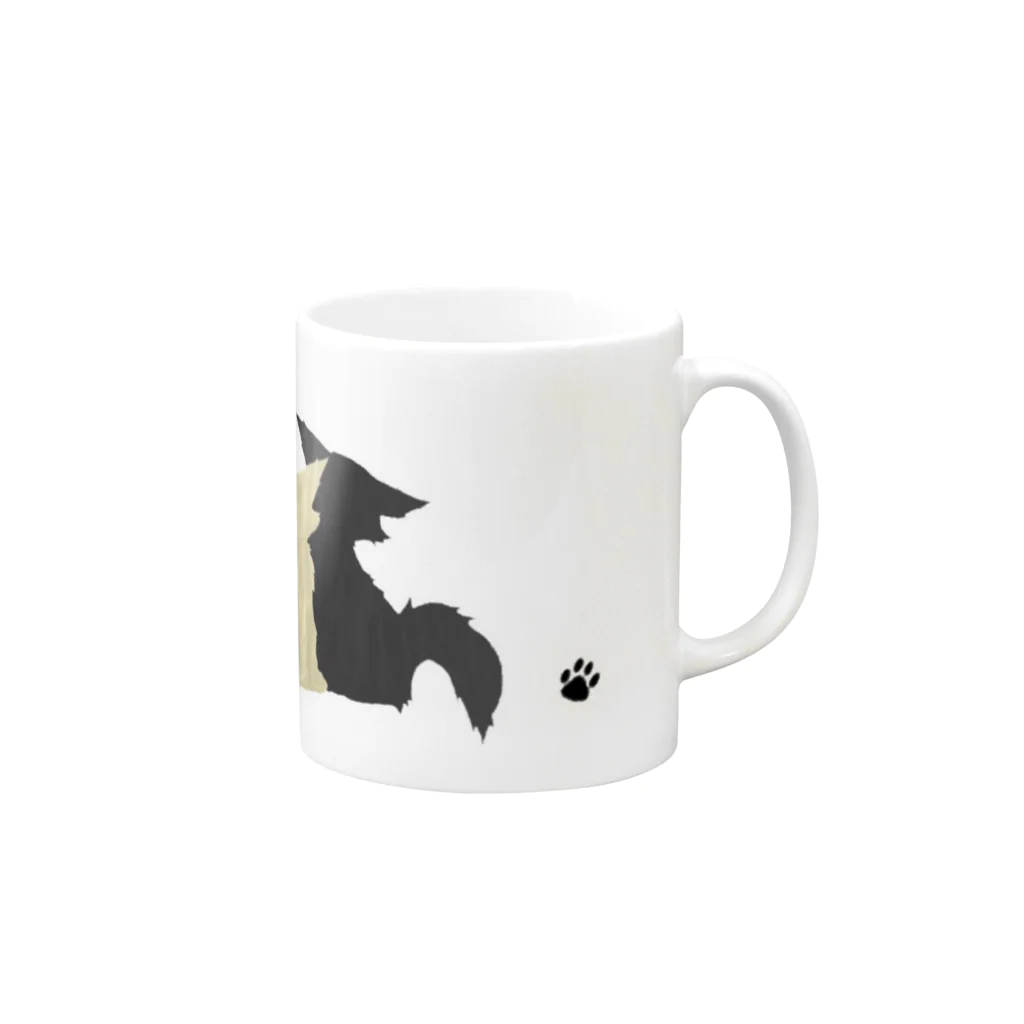 MyuKoraのＩ ♡ Cats. Mug :right side of the handle