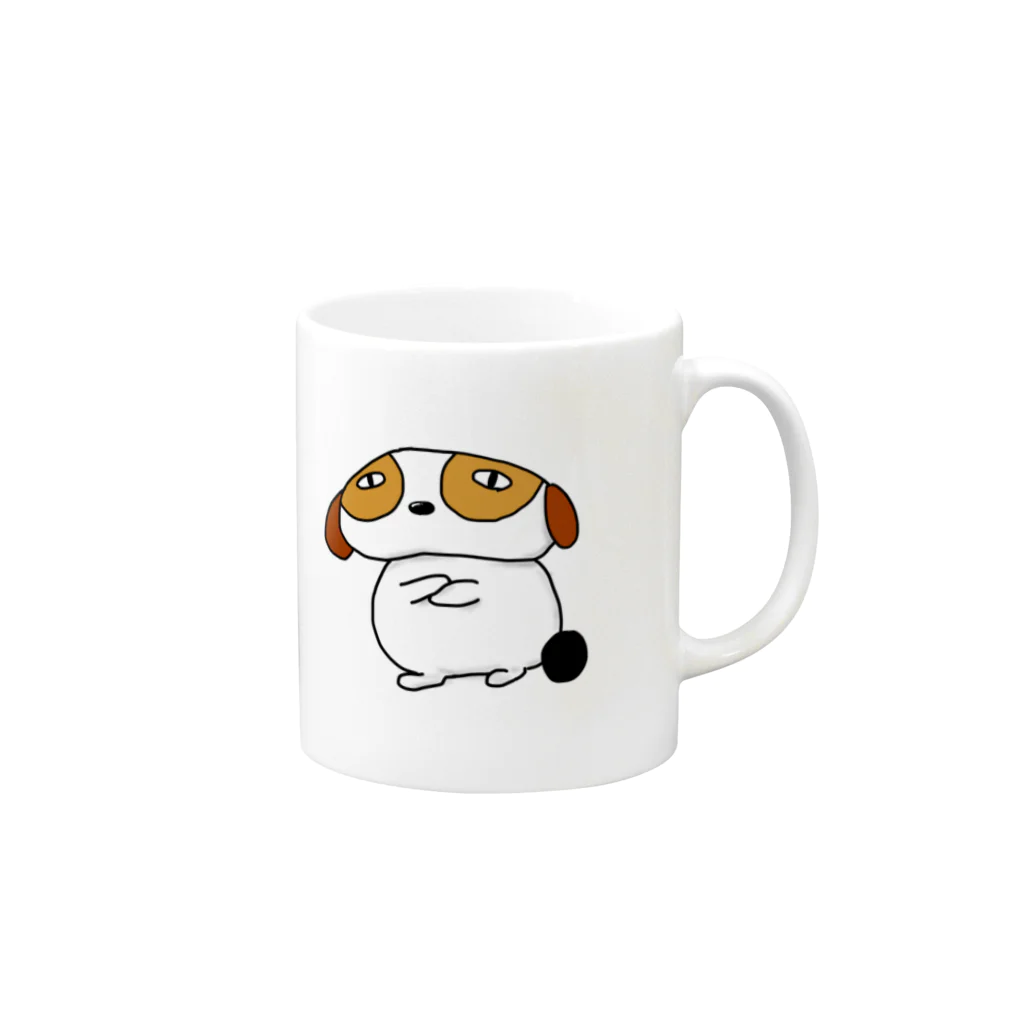 tomy_nostalgiaのぱんだイヌ Mug :right side of the handle