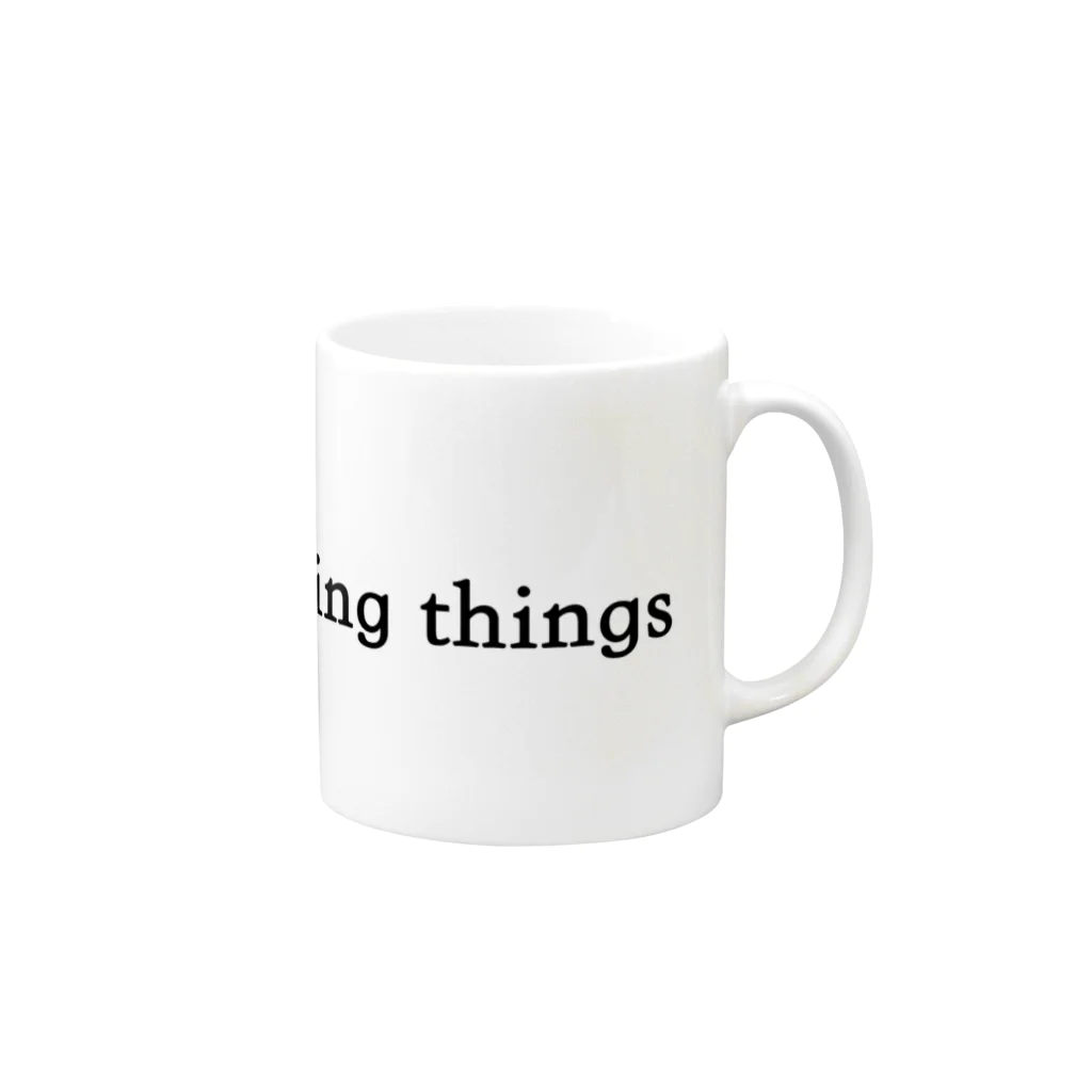 BAD BODYのSeeingthings Mug :right side of the handle