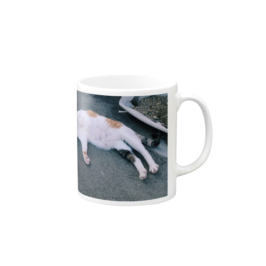 なかったことにされたくないの魔性の猫 Mug :right side of the handle