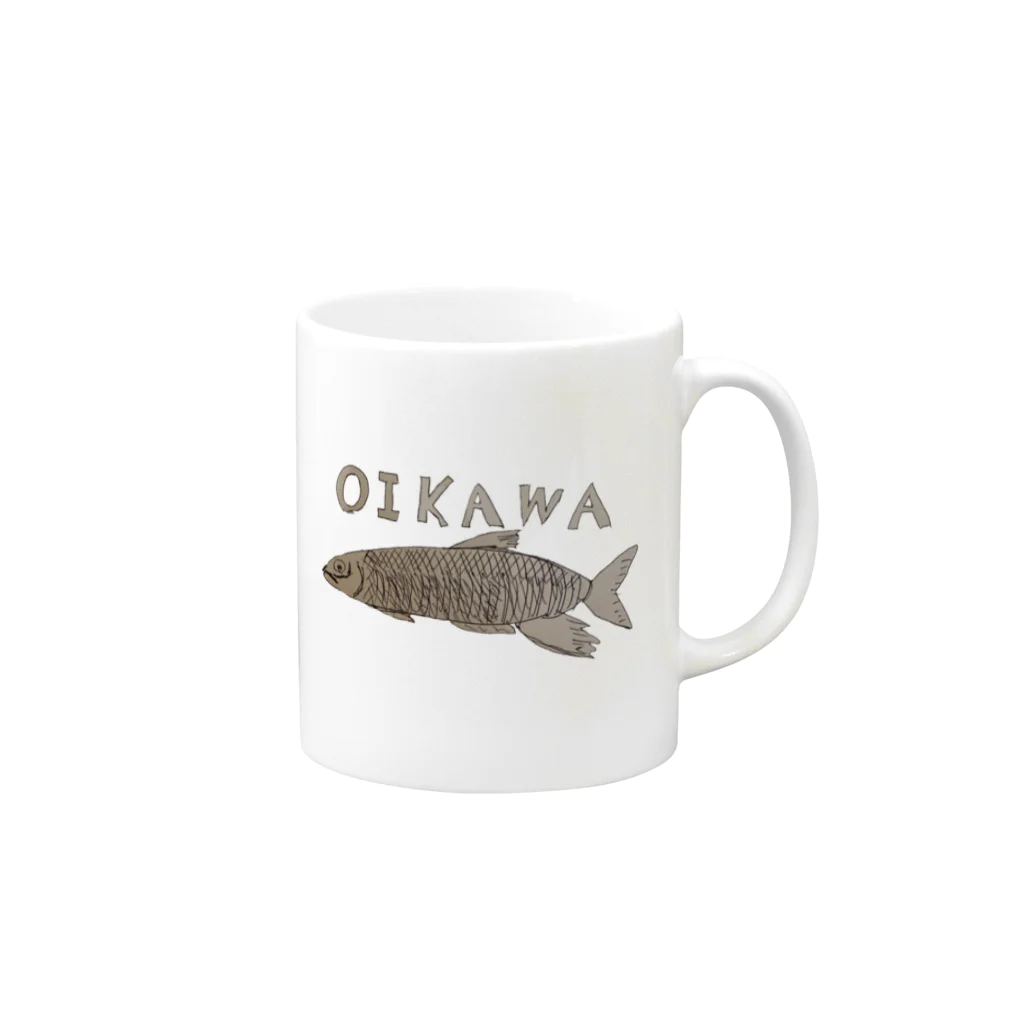 memboのOIKAWA マグカップの取っ手の右面