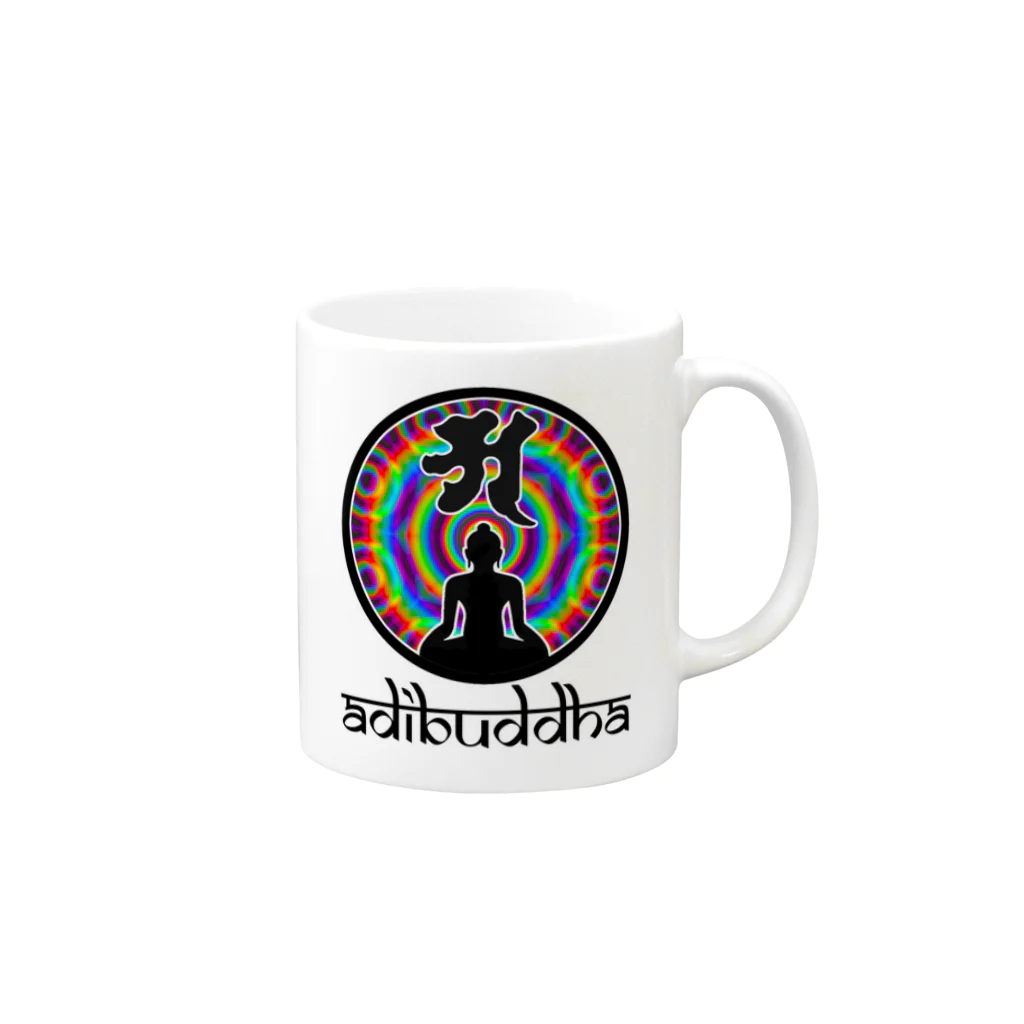 てんしょー寺のadibuddha 2 Mug :right side of the handle