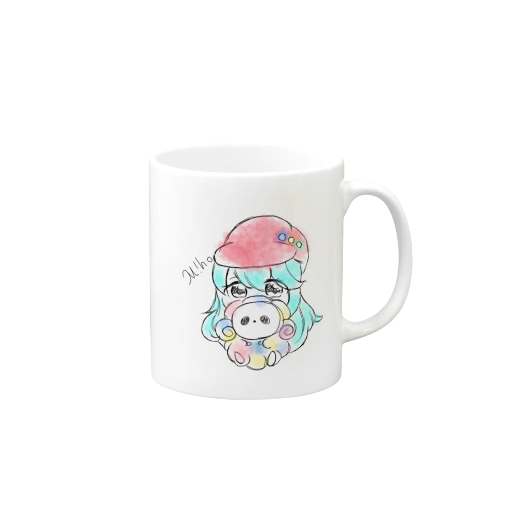 natsuki.*･ﾟのto miho Mug :right side of the handle