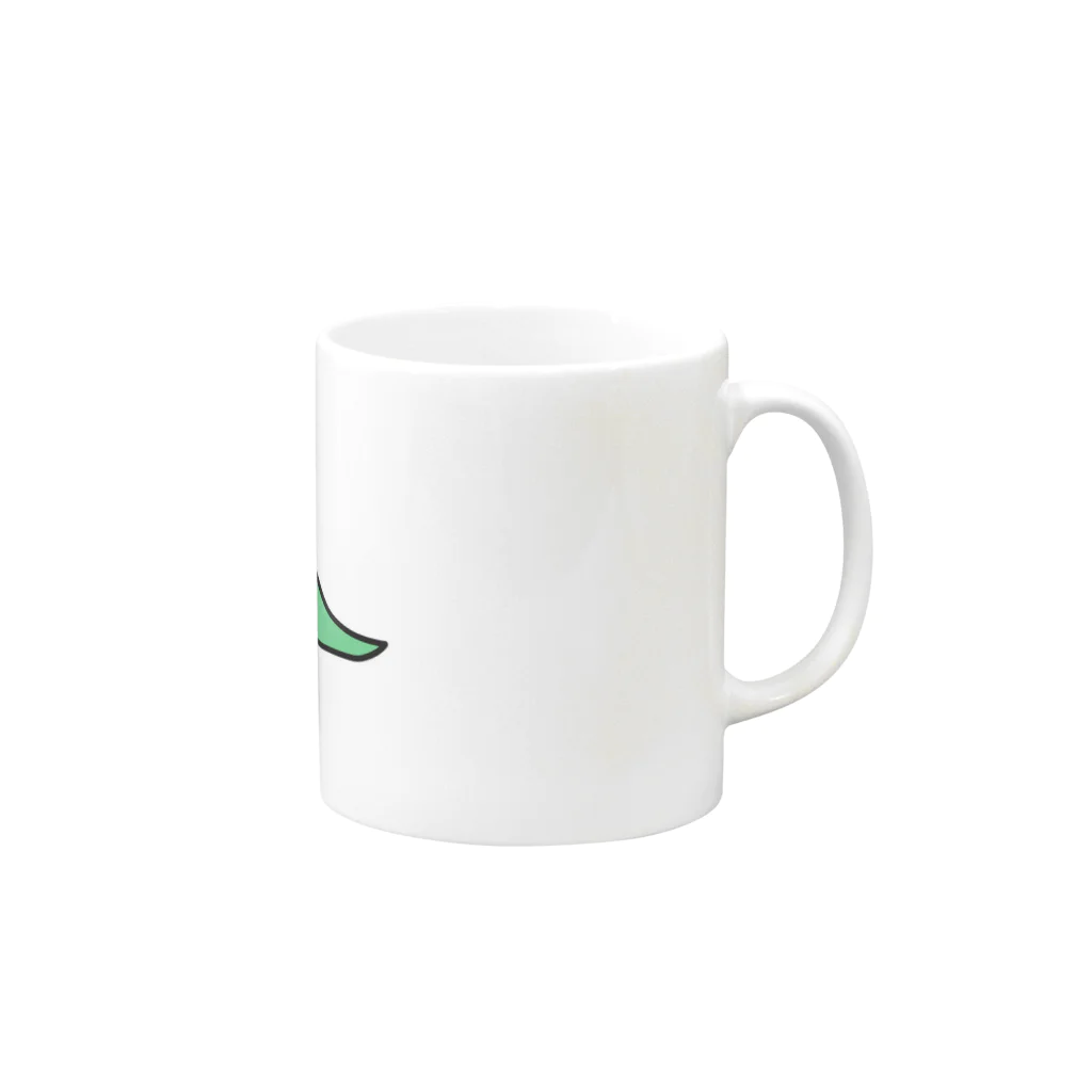 Kamochiのトリケラトプス Mug :right side of the handle