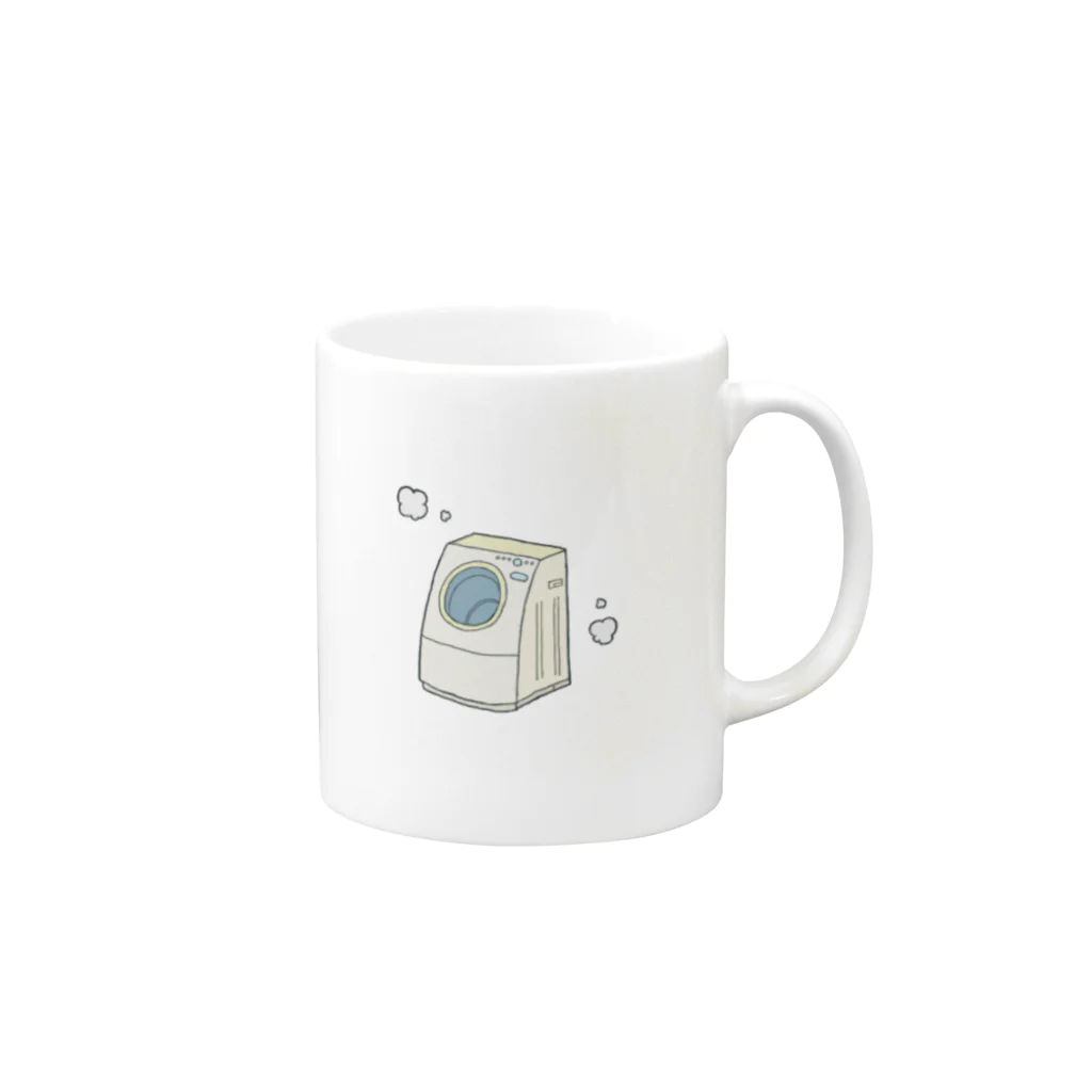 7sheのライフハッカー/洗濯機 Mug :right side of the handle