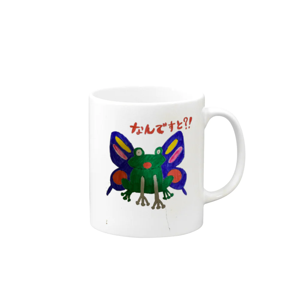 TR-Nagisaのちょうちょカエル Mug :right side of the handle