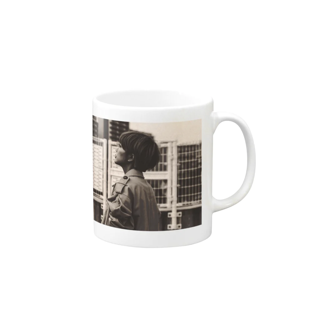 HM OFFICIAL GOODS SHOPのHM Rain OFFICIAL GOODS vol.2 Mug :right side of the handle