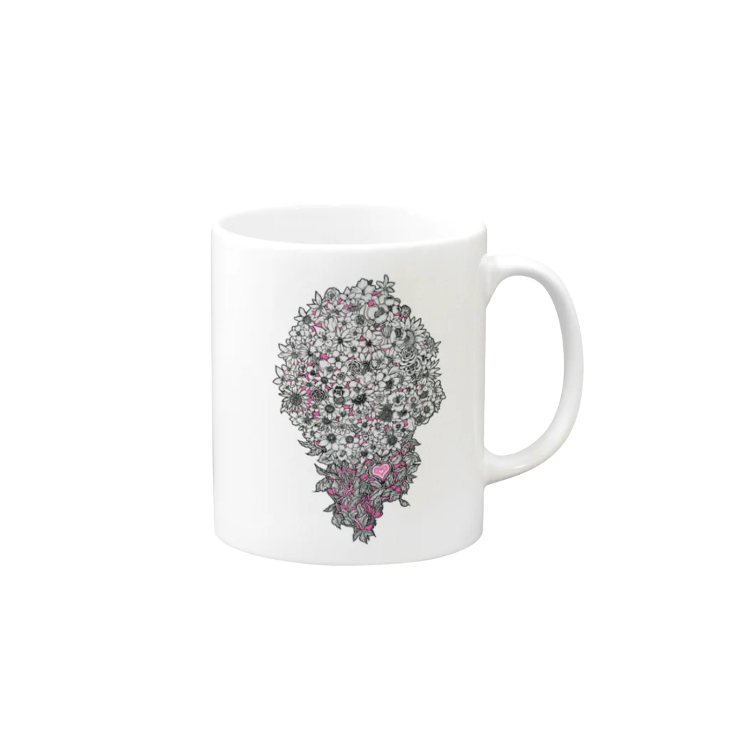 E35の花心 Mug :right side of the handle