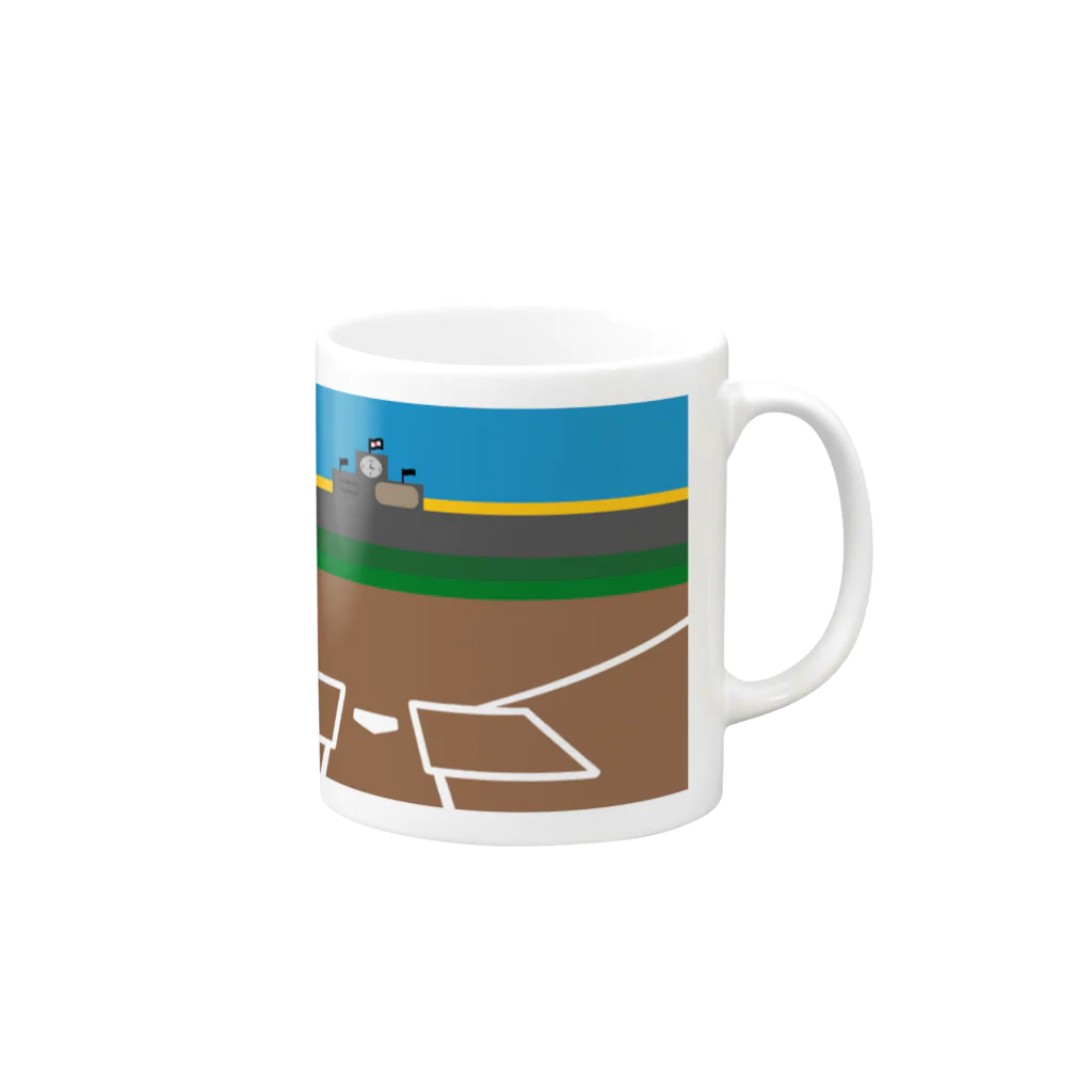 tamaccoの甲子園 Mug :right side of the handle