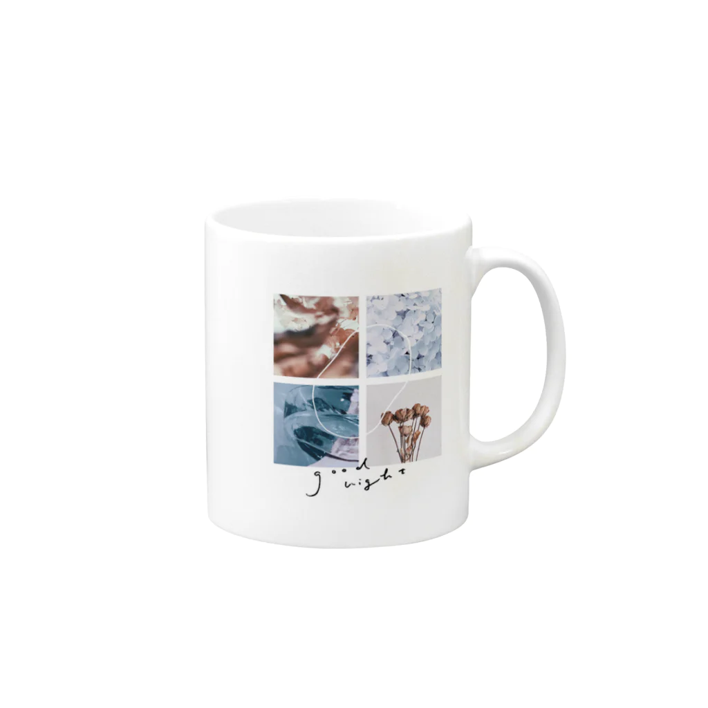 yanagiのgood night Mug :right side of the handle