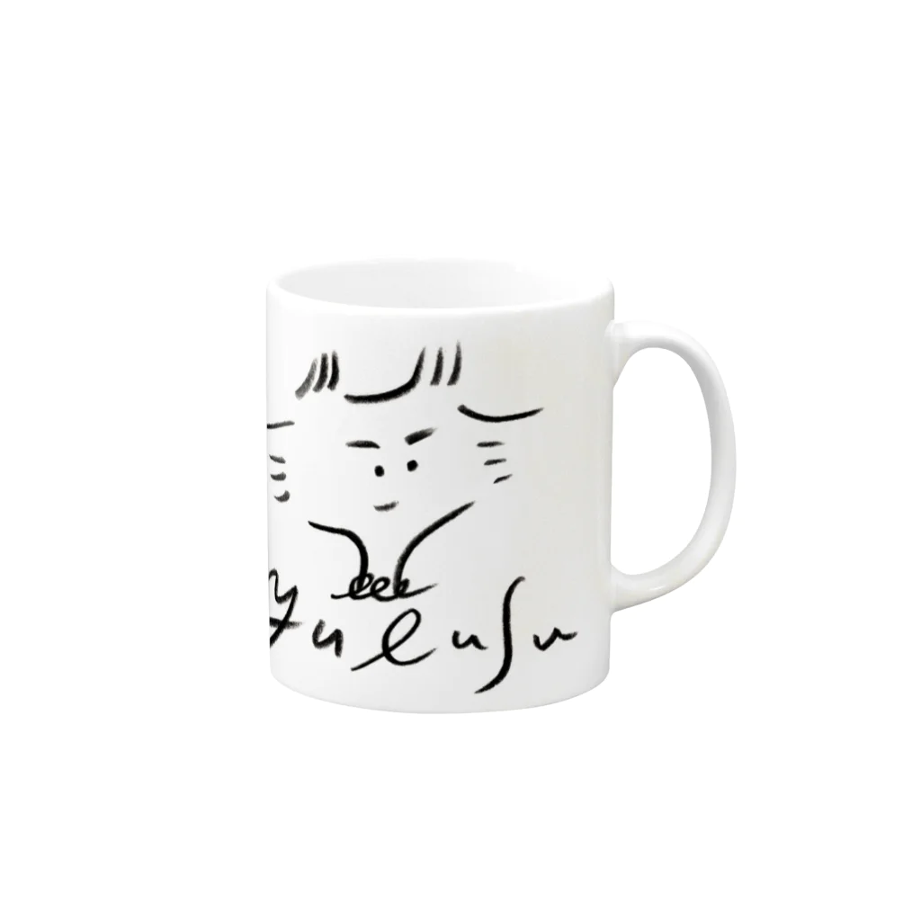 SUTEKISHOPのYULUSU Mug :right side of the handle