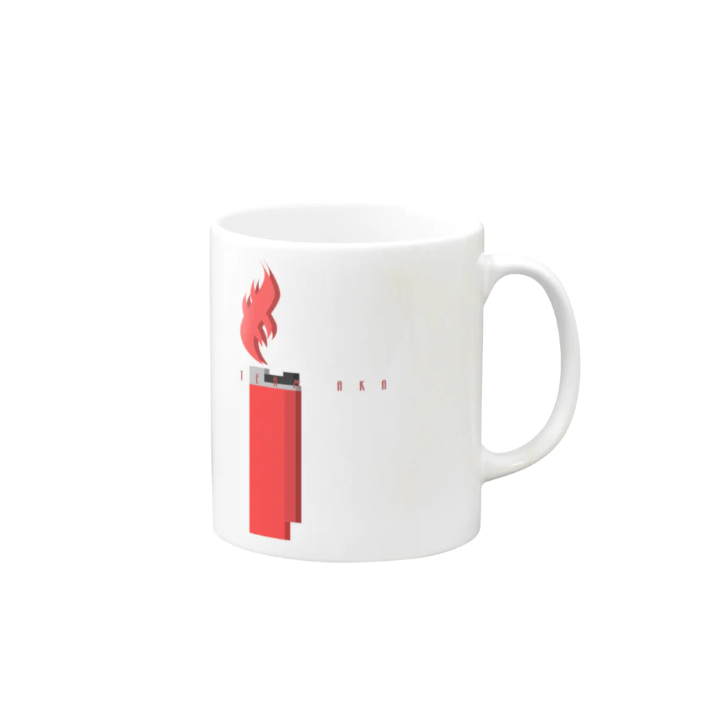 BEEHIVEのTeam紅 - Lighter Mug :right side of the handle