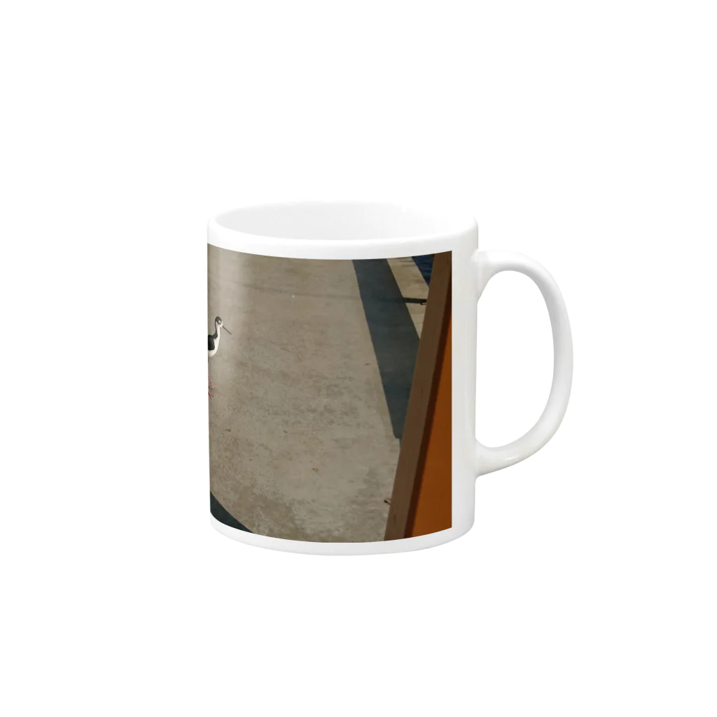 Hoot-Hootのぼっちさん Mug :right side of the handle
