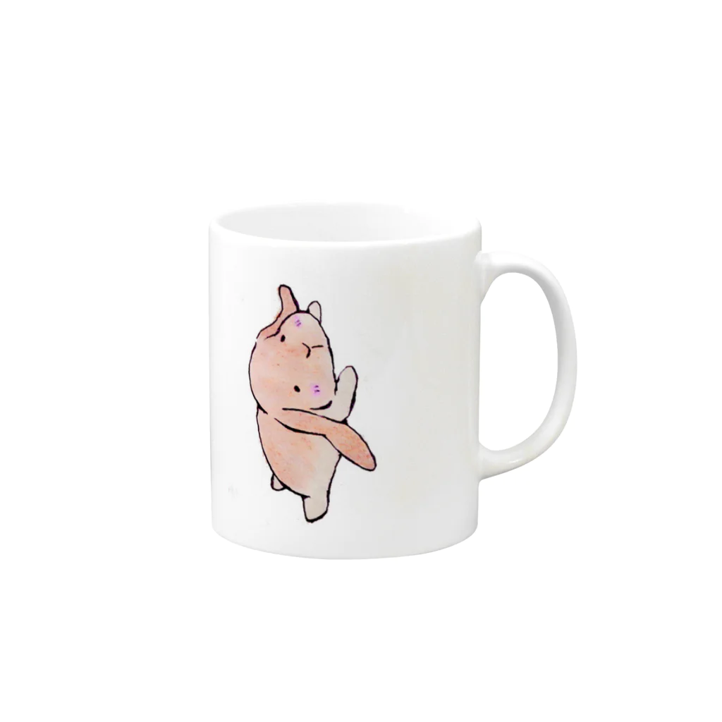 KIYONO(theNIMITZ)のふうたん③ Mug :right side of the handle