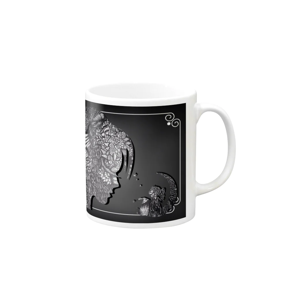 久保田のfantasy Mug :right side of the handle