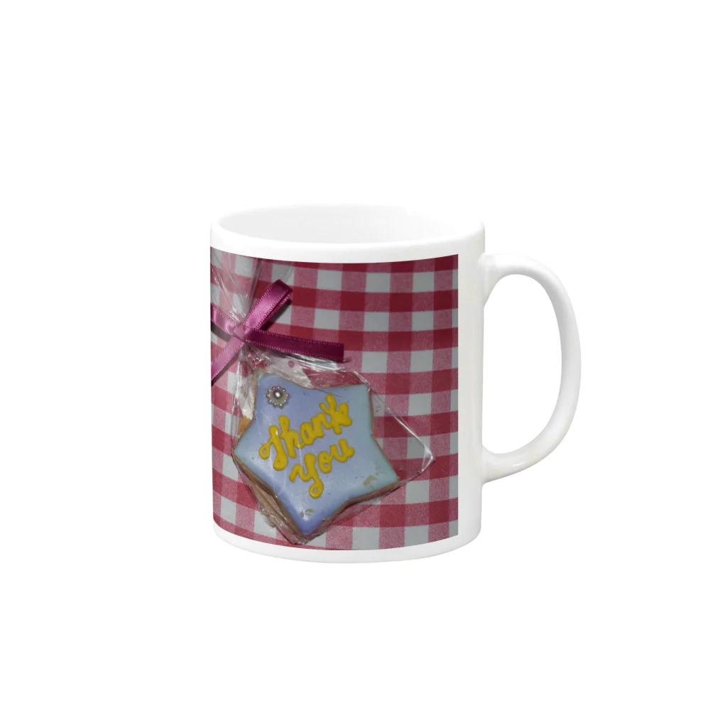 TシャツあんどグッズSHOP のアイシング・クッキー Mug :right side of the handle