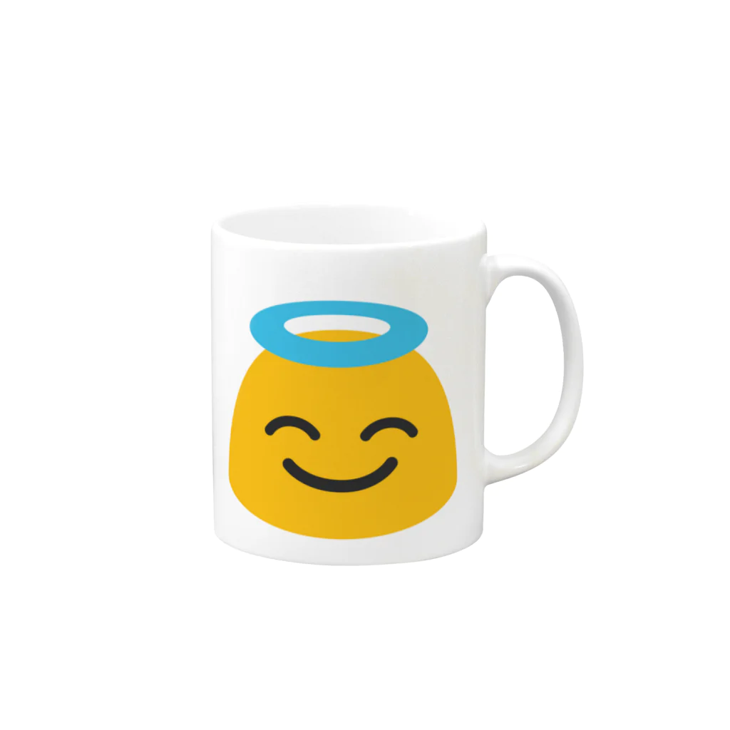 にりょのangelマグカップ Mug :right side of the handle