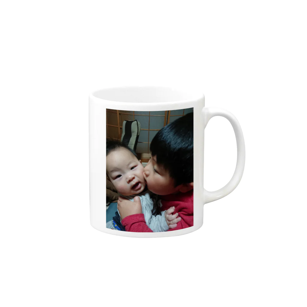 naomi takaseの孫コップ Mug :right side of the handle