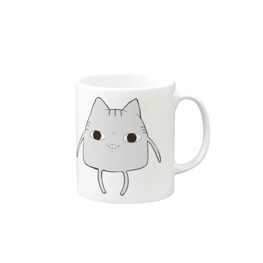 kinakoの猫 Mug :right side of the handle