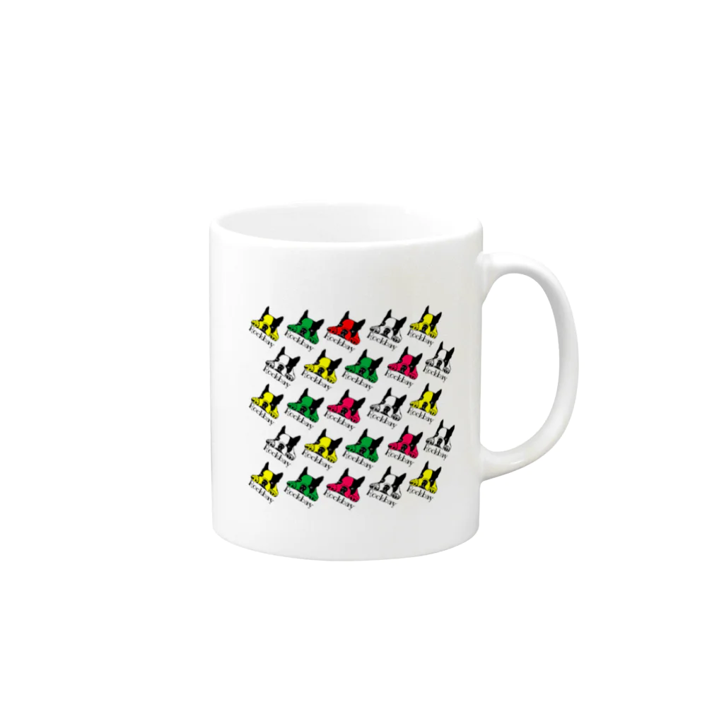 Rockbay67（ロックベイ）のRasta Rockbay  Mug :right side of the handle