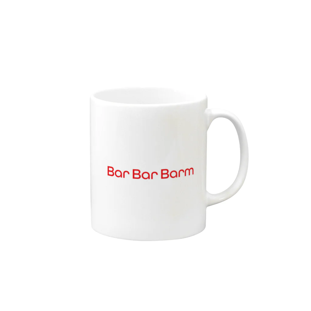 BARBARBARMのMug :right side of the handle