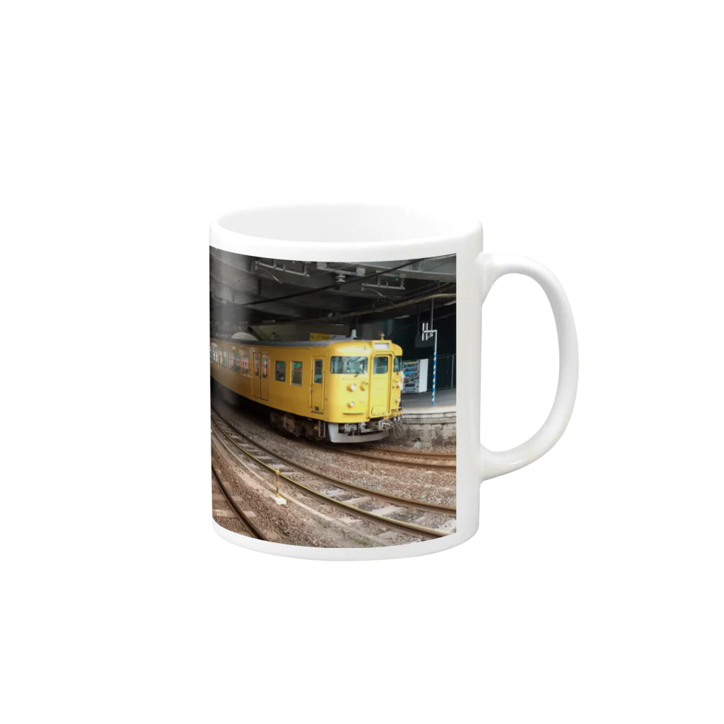 ワスタ！の115系 Mug :right side of the handle