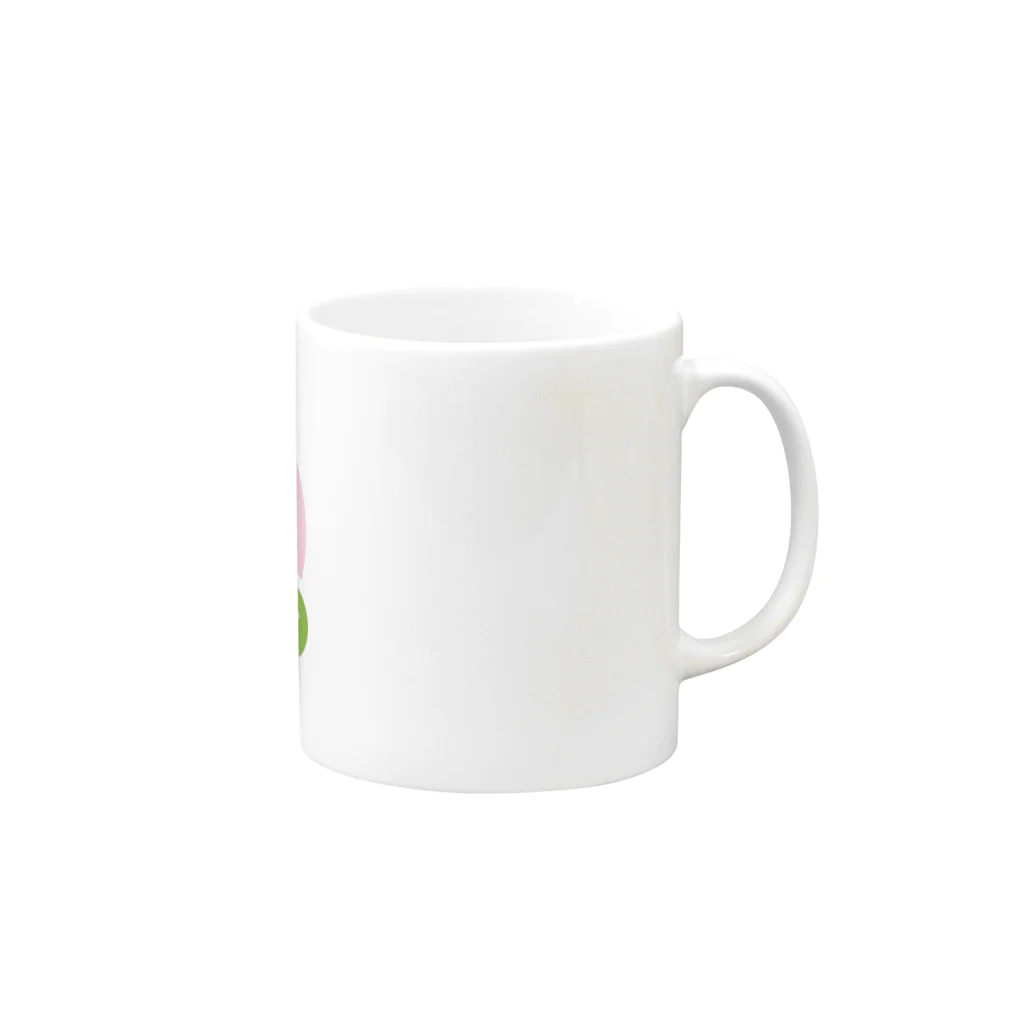 テレワークチームのテレワーク・矢 Mug :right side of the handle