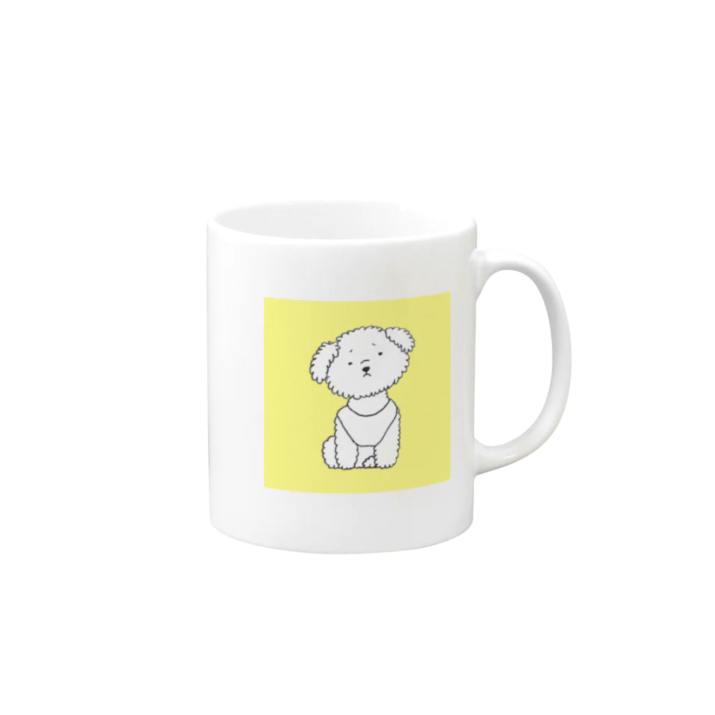 hippoのPUPPO Mug :right side of the handle