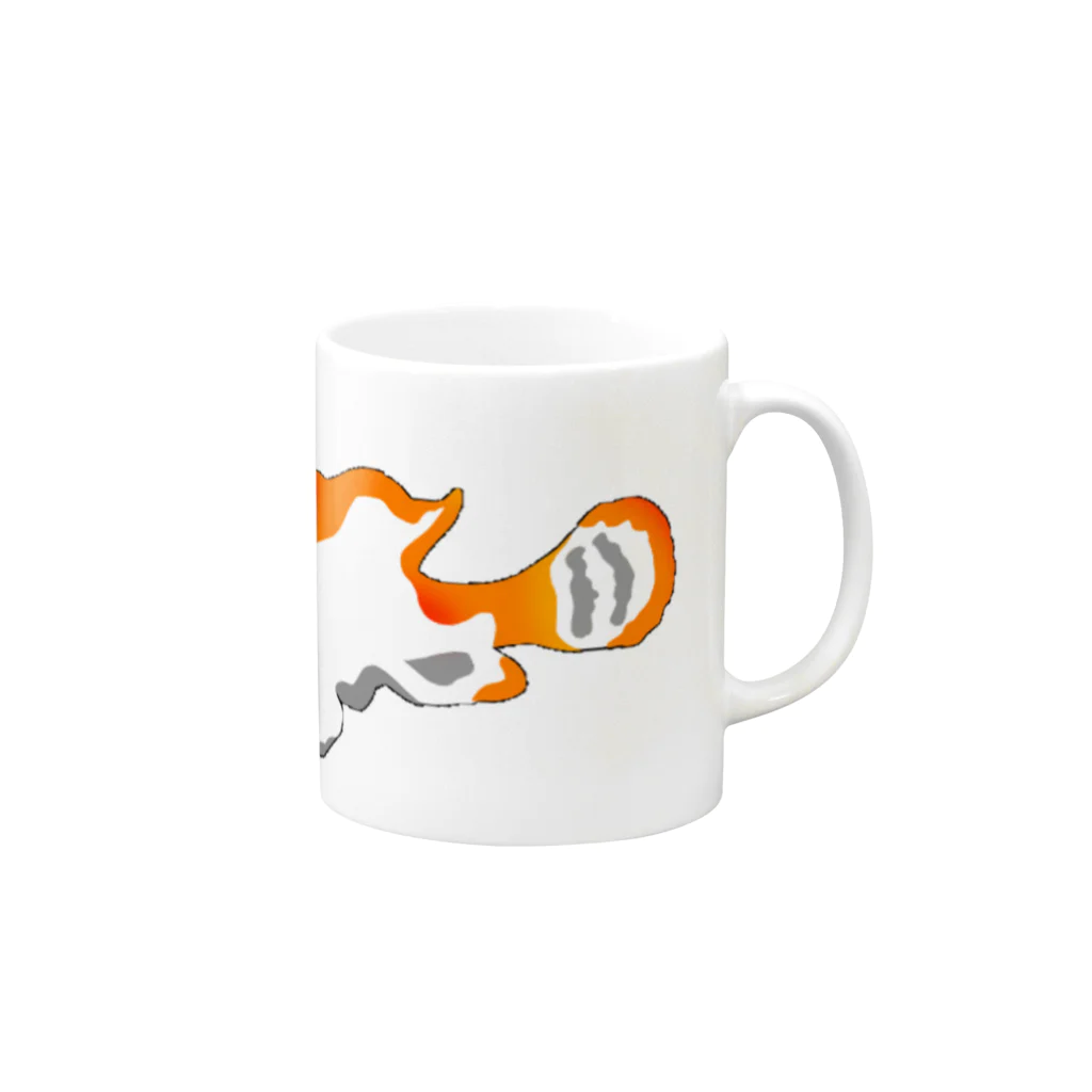 K′z SHOPのカエルアンコウ Mug :right side of the handle