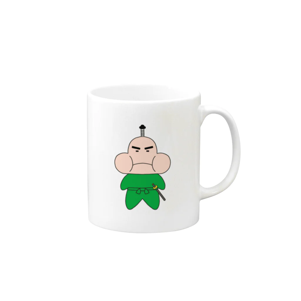 ぷくおしょっぷのぷくざえもん Mug :right side of the handle