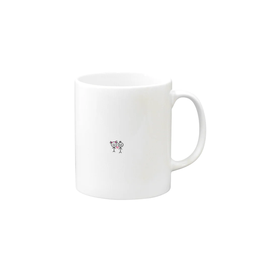 あおいのかっぷる Mug :right side of the handle