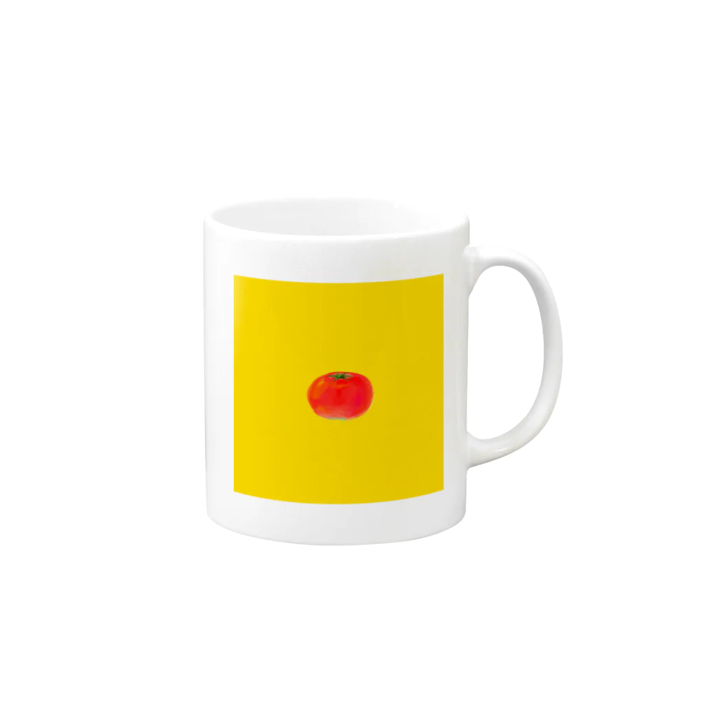 aKiraのtomato Mug :right side of the handle