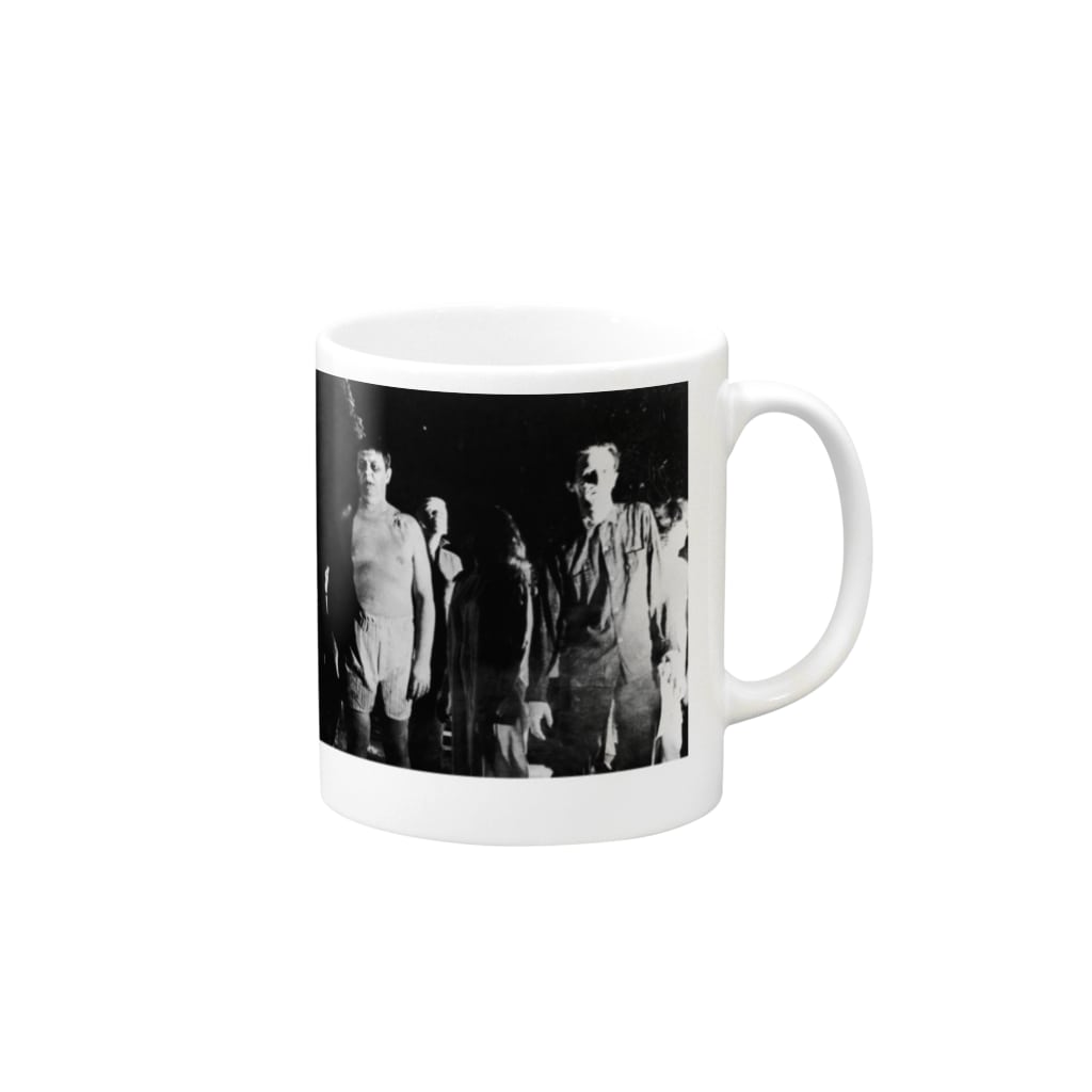 stereovisionのNight of the Living Dead_その2 Mug :right side of the handle