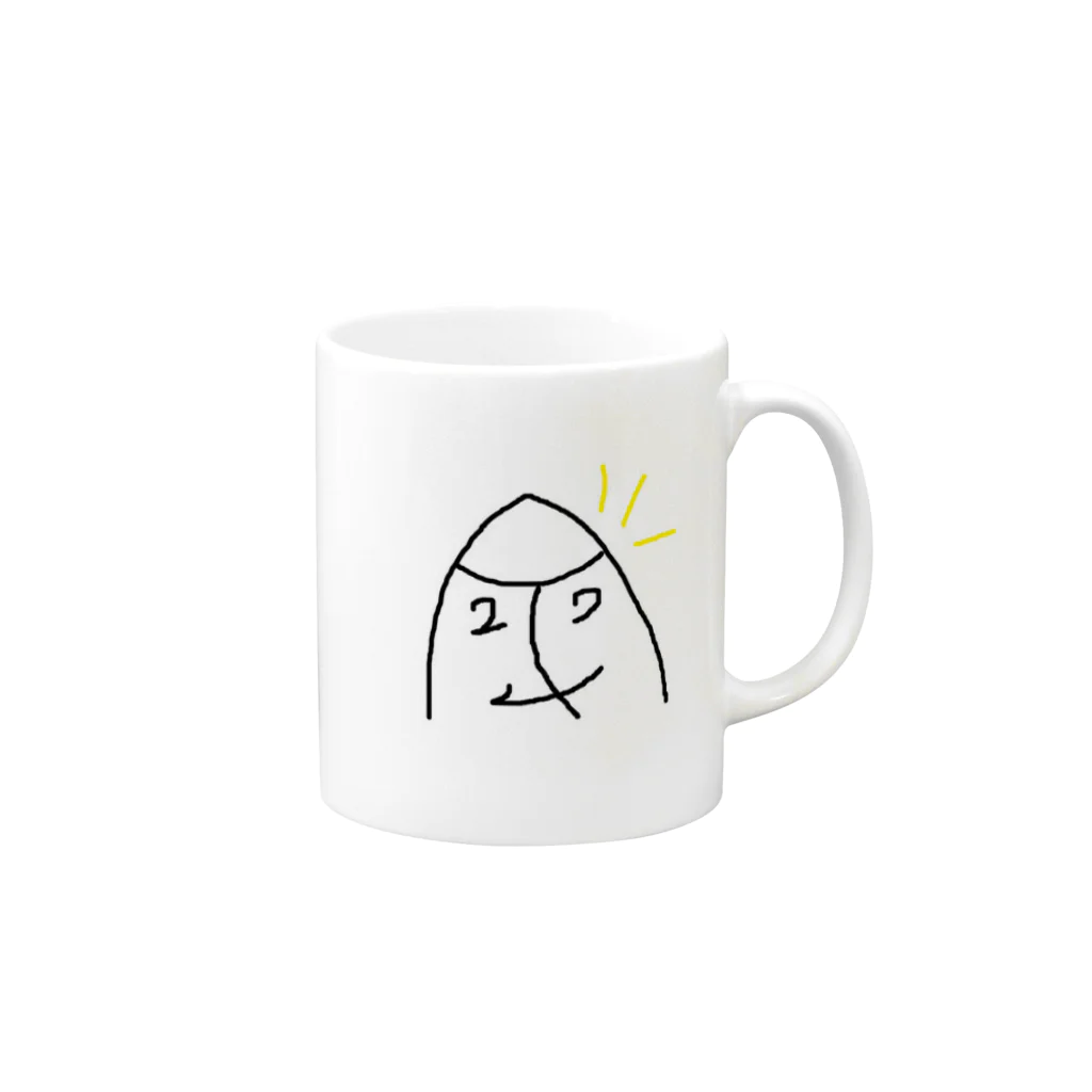 あっと君のあっと君 Mug :right side of the handle