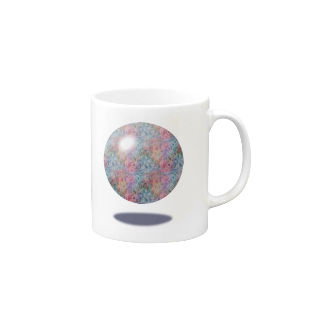 🏠やしおこうの秘密基地のRise -上昇- Mug :right side of the handle