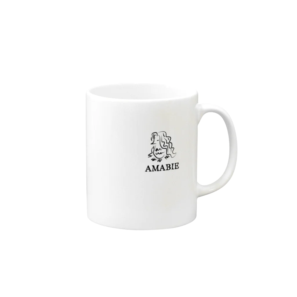 shibatanのAMABIE Mug :right side of the handle