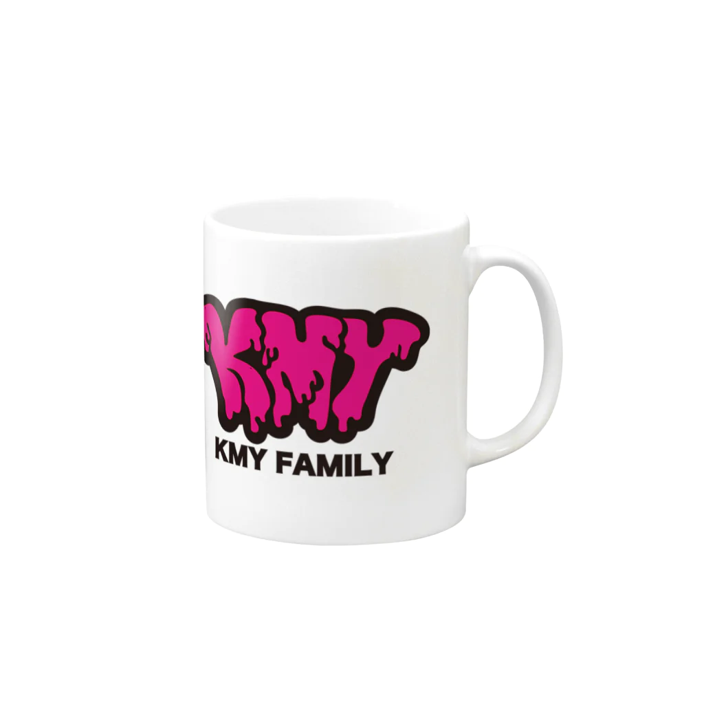 KMY.のKMY MADロゴ３ Mug :right side of the handle