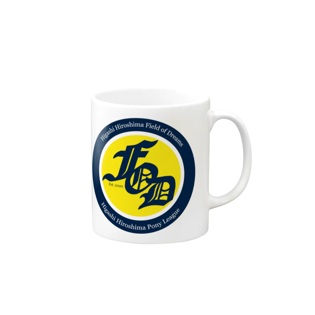 東広島ポニー　Field Of Dreamsの東広島ポニー　グッツ Mug :right side of the handle