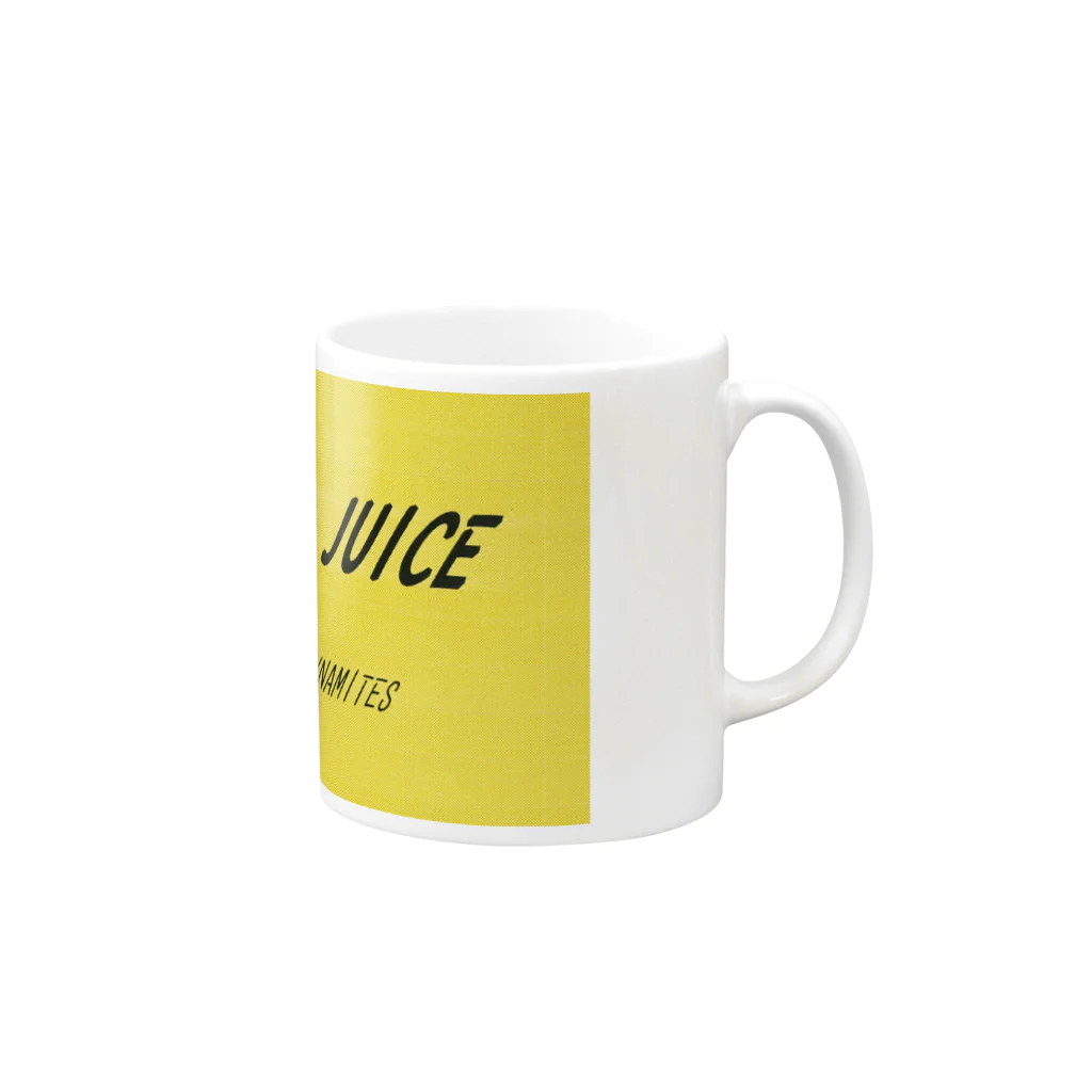 Les survenirs chaisnamiquesのAll-Ranged Juice 2002 ver.-Logo Mug :right side of the handle