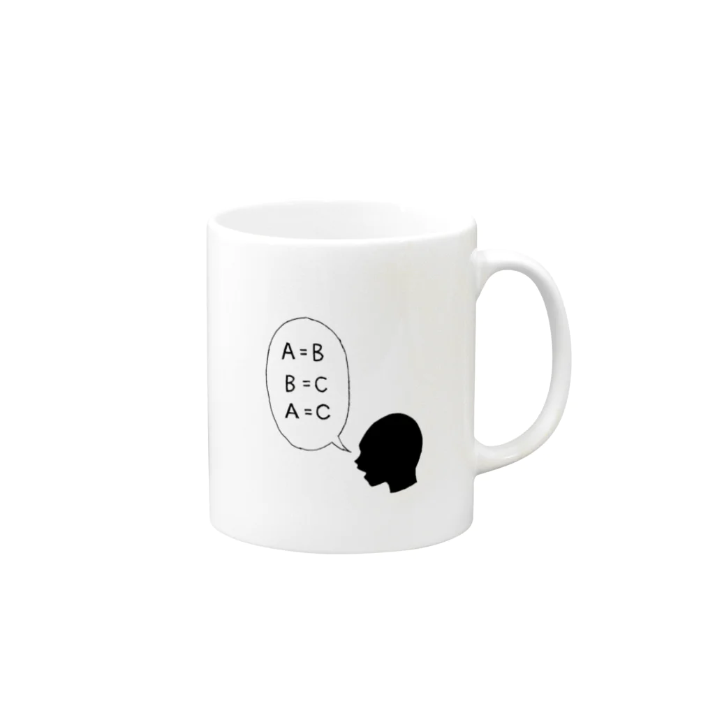 Joyous_LifeのABC Mug :right side of the handle