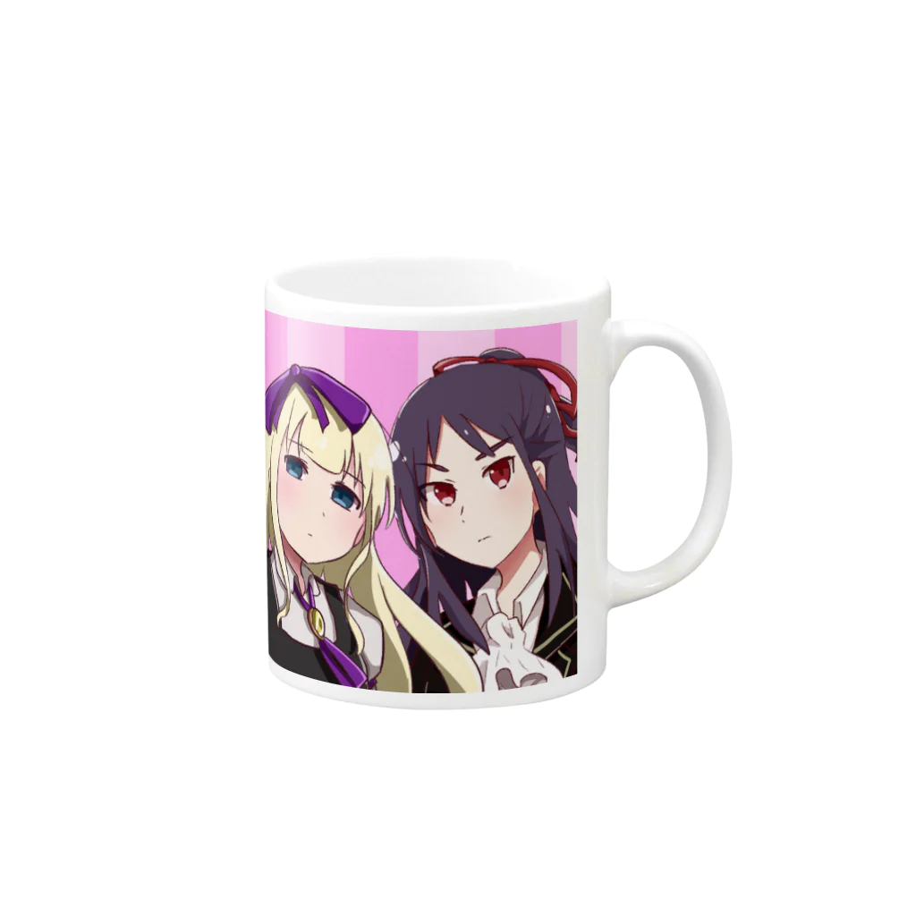 乙女クラフト（マイクラ実況）の乙女痛マグカップ Mug :right side of the handle