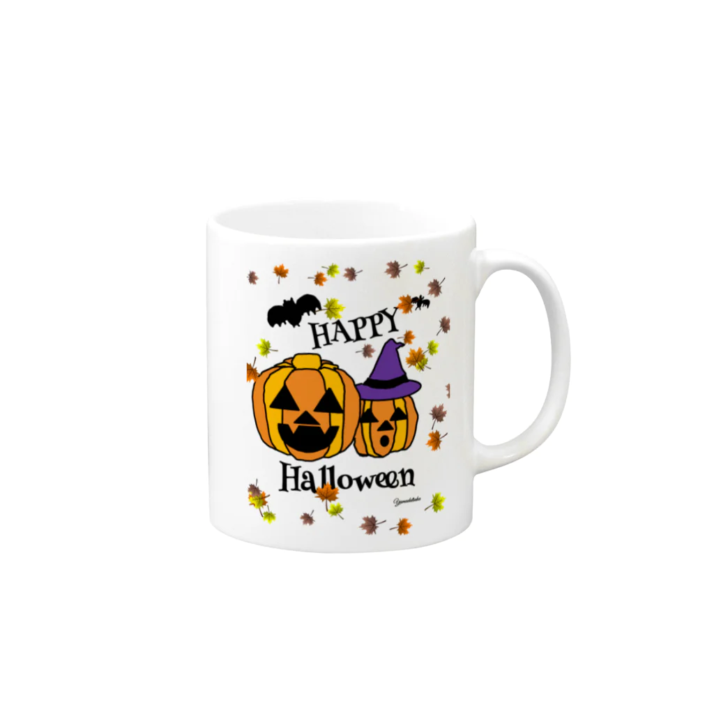 Yamadatinkuのハロウィーン Mug :right side of the handle