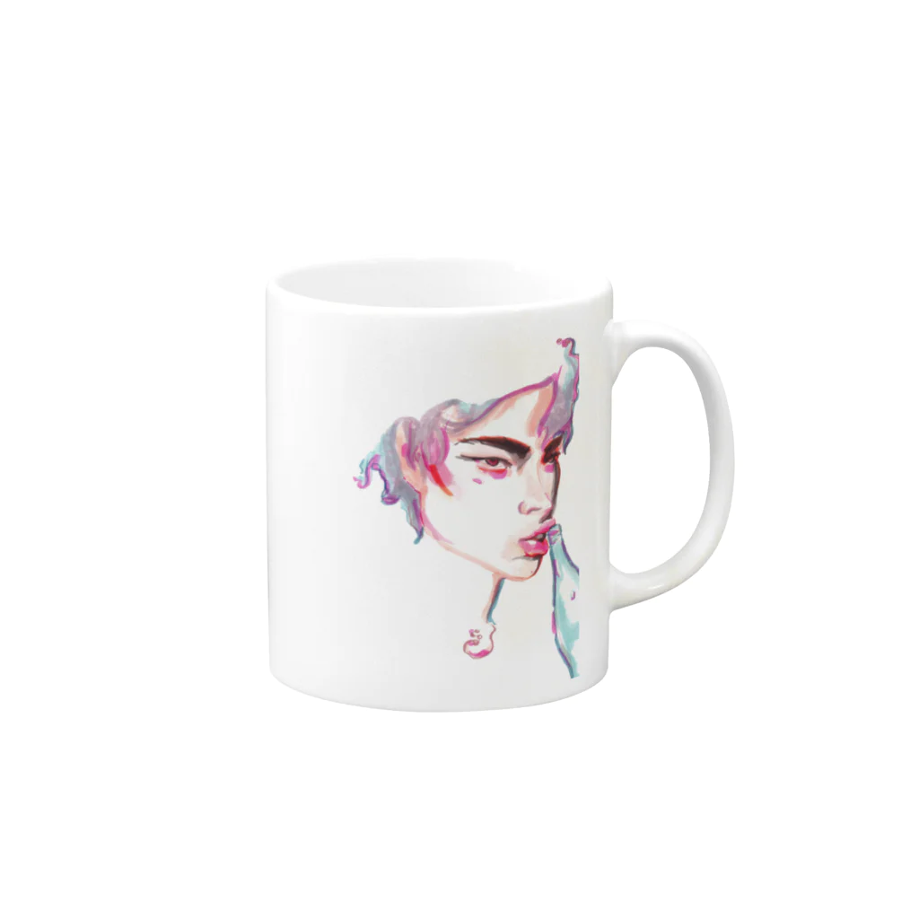 Benjamin TylerのSoda Pop! Mug :right side of the handle